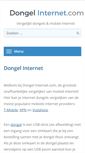 Mobile Screenshot of dongelinternet.com